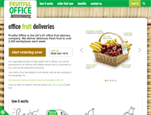 Tablet Screenshot of fruitfuloffice.co.uk
